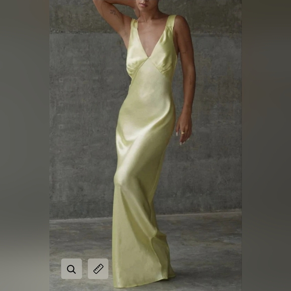 Sunset Strip Maxi Dress by Rumored Yellow Size S How To Lose A Guy In 10 DaysNWT - Picture 8 of 16